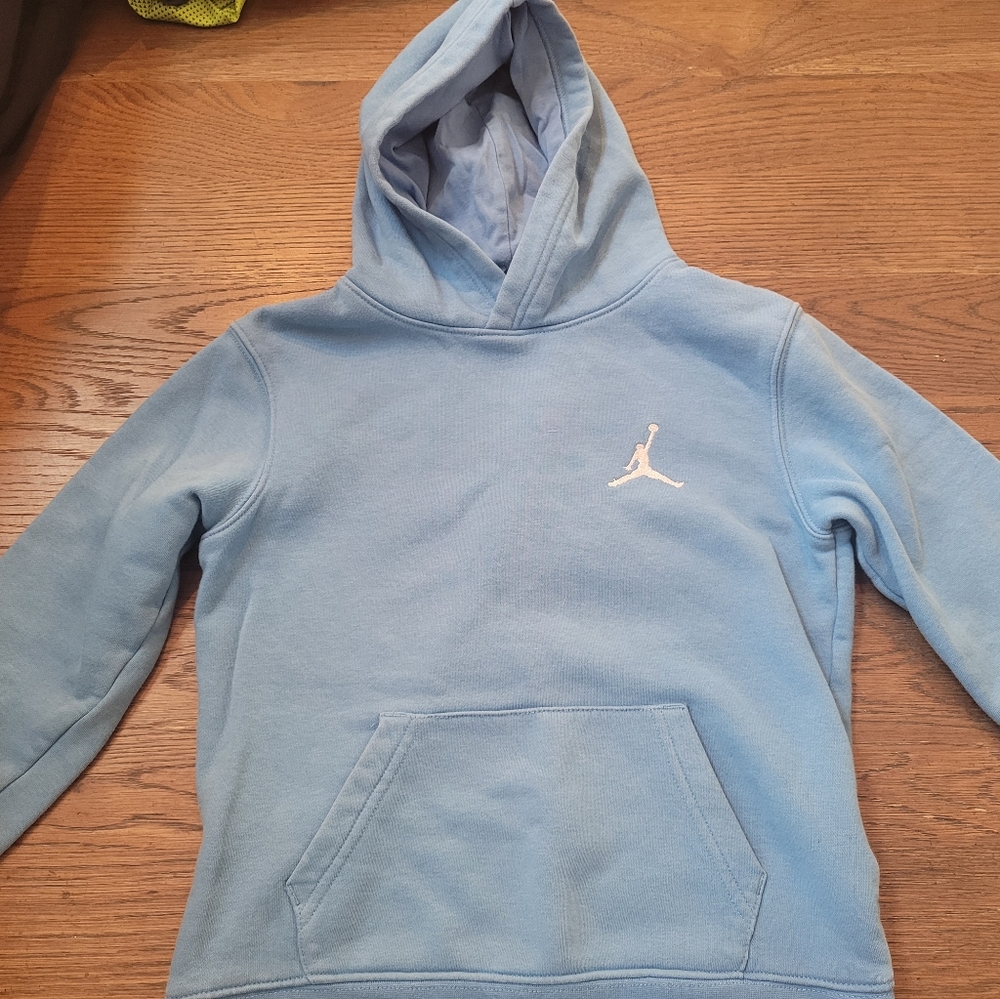 Jordan Kids Light Blue Hoodie Set